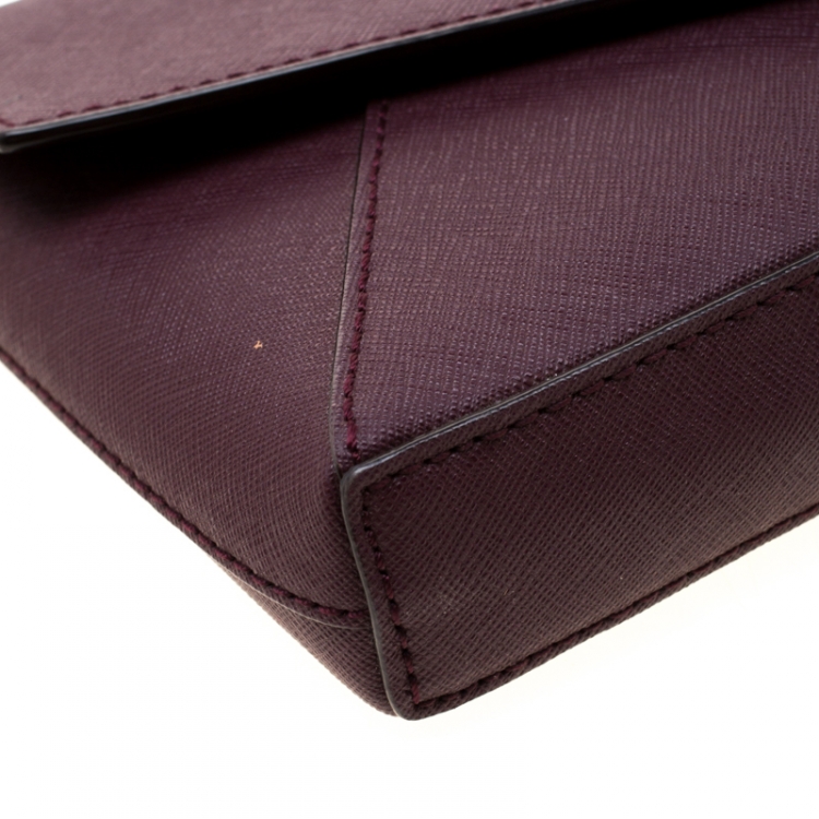مملوكة مسبقًا Kate Spade Purple Leather Spencer Court Crossbody Bag
