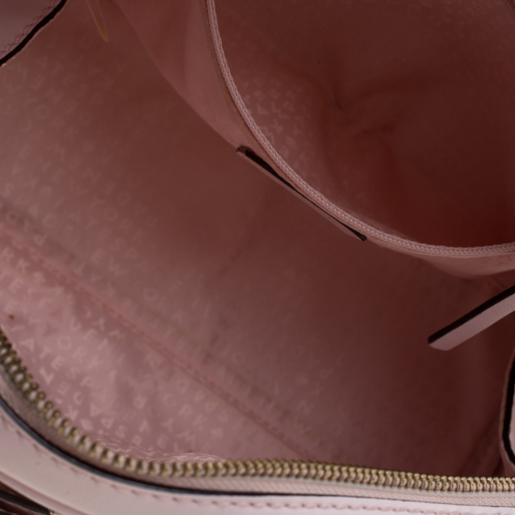 مملوكة مسبقًا Kate Spade Light Pink Leather Lottie Bow Satchel