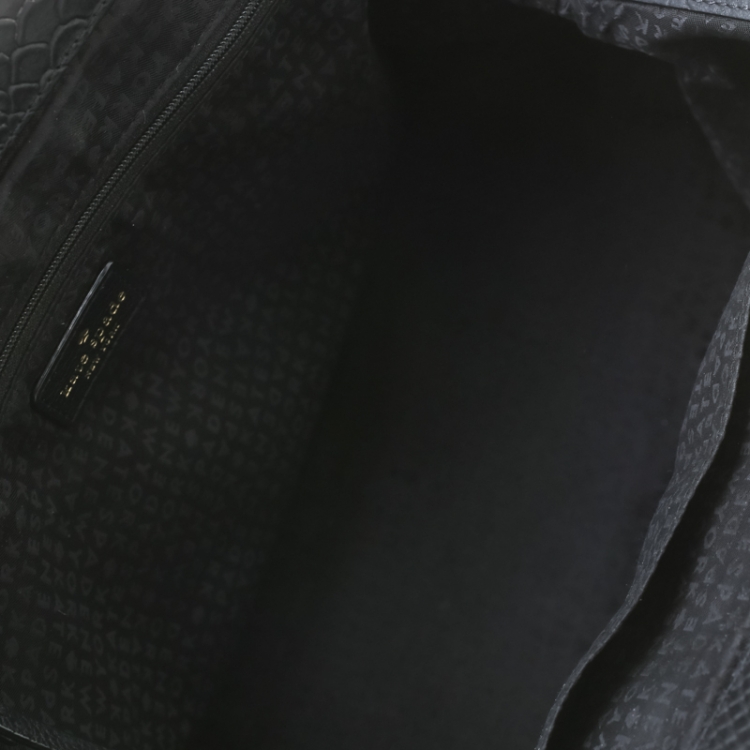 مملوكة مسبقًا Kate Spade Black Leather Frame Satchel 