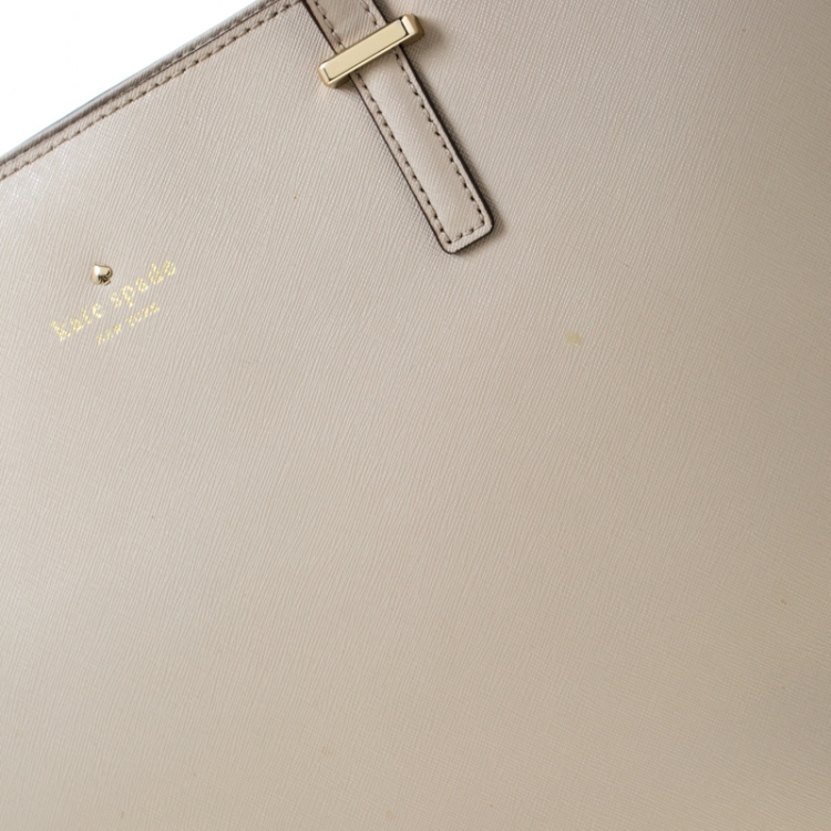 Pre Owned Kate Spade Grey Leather Harmony Tote