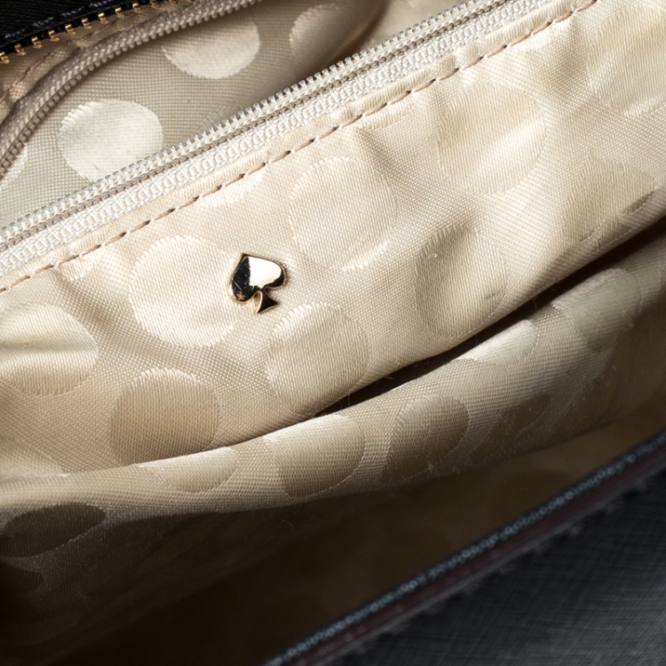 Pre Owned Kate Spade Black Leather Harmony Tote 