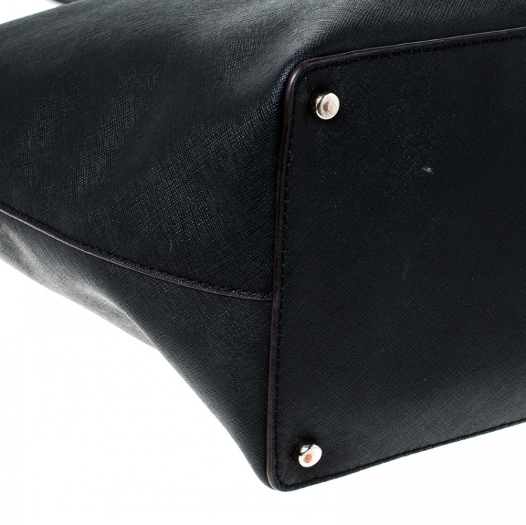 Pre Owned Kate Spade Black Leather Harmony Tote 