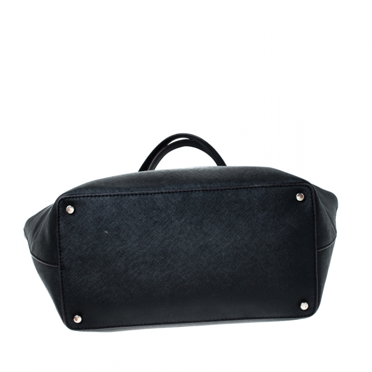 Pre Owned Kate Spade Black Leather Harmony Tote 