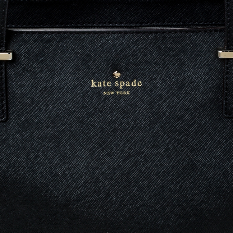Pre Owned Kate Spade Black Leather Harmony Tote 