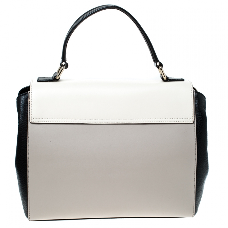 Pre Owned Kate Spade Multicolor Leather Magnolia Park Top Handle Bag