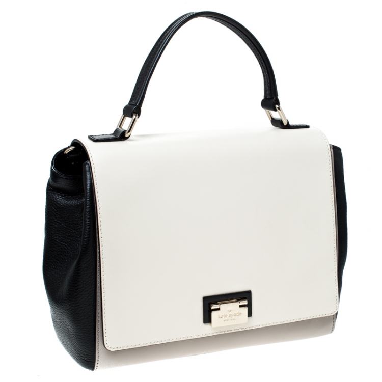 Pre Owned Kate Spade Multicolor Leather Magnolia Park Top Handle Bag