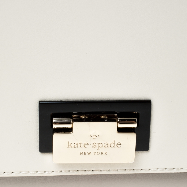 Pre Owned Kate Spade Multicolor Leather Magnolia Park Top Handle Bag