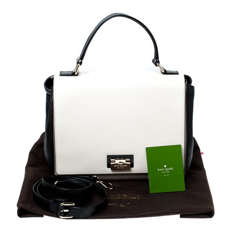 Pre Owned Kate Spade Multicolor Leather Magnolia Park Top Handle Bag