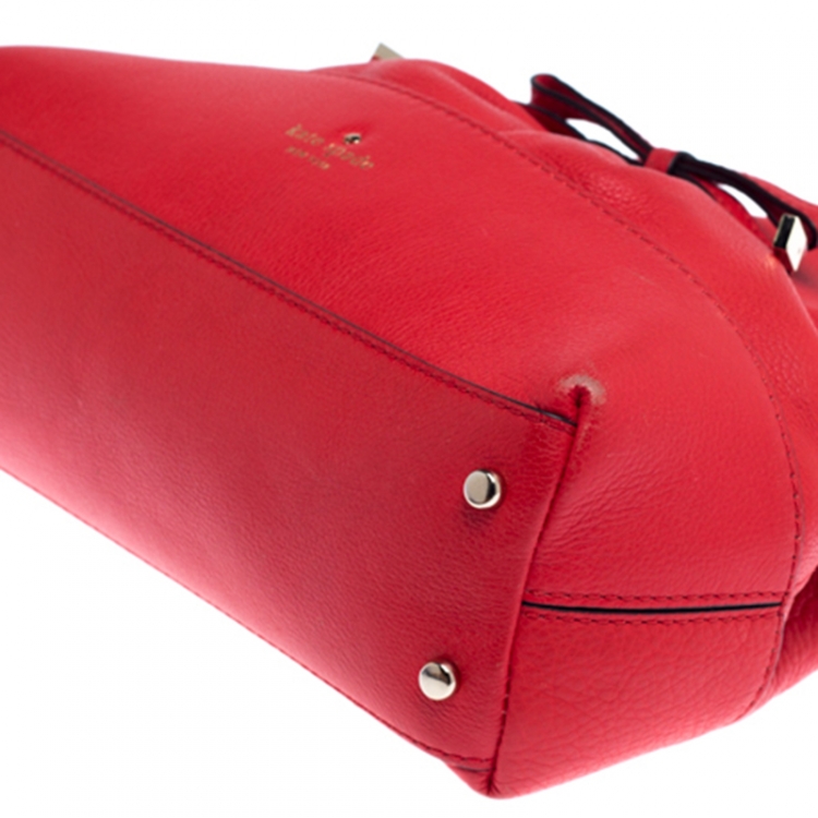 Pre Owned  Kate Spade Red Leather Shoulder Bag