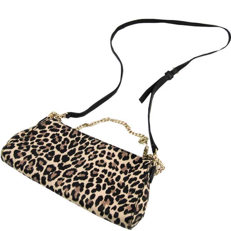 Pre Owned Kate Spade Brown Jane Leather Crossbody Bag