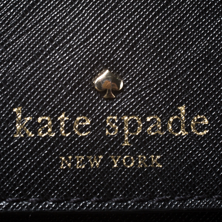 مملوكة مسبقًا Kate Spade Black Leather Crossbody Bag