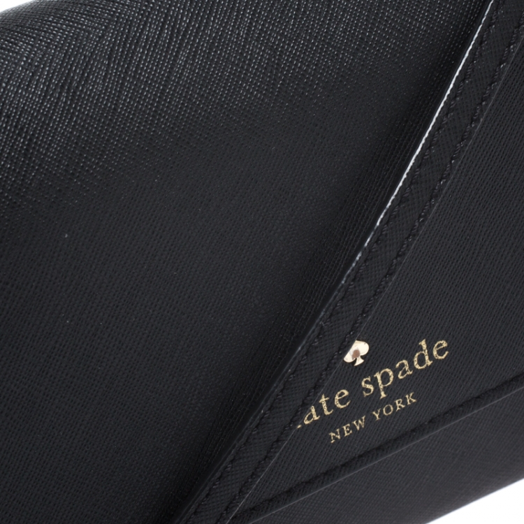 مملوكة مسبقًا Kate Spade Black Leather Crossbody Bag