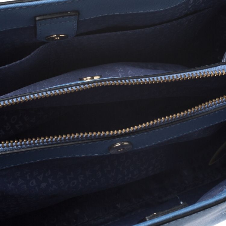 Pre Owned Kate Spade Tricolor Leather Jeanne Tote