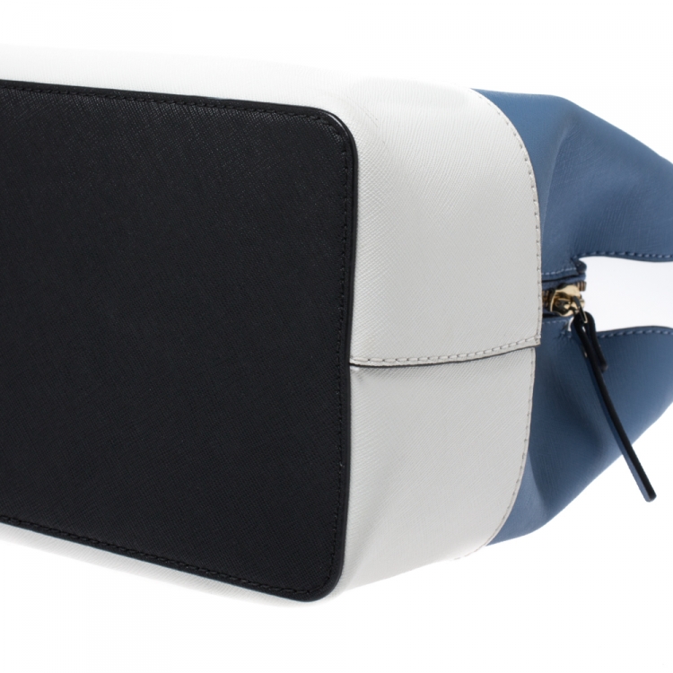 Pre Owned Kate Spade Tricolor Leather Jeanne Tote