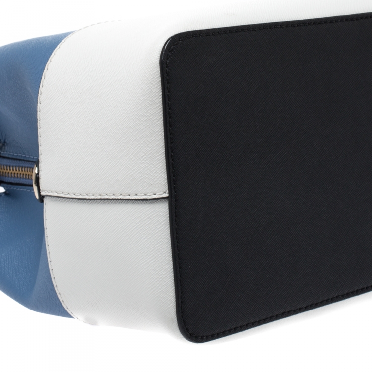 Pre Owned Kate Spade Tricolor Leather Jeanne Tote
