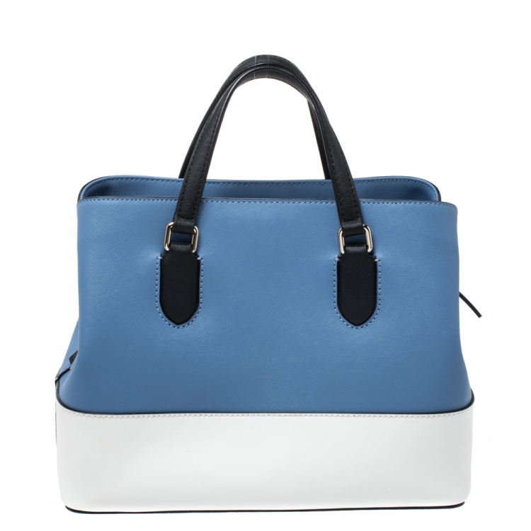 Pre Owned Kate Spade Tricolor Leather Jeanne Tote