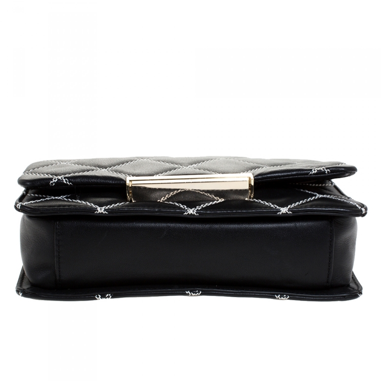 مملوكة مسبقًا Kate Spade Black Quilted Leather Make It Mine Shoulder Bag