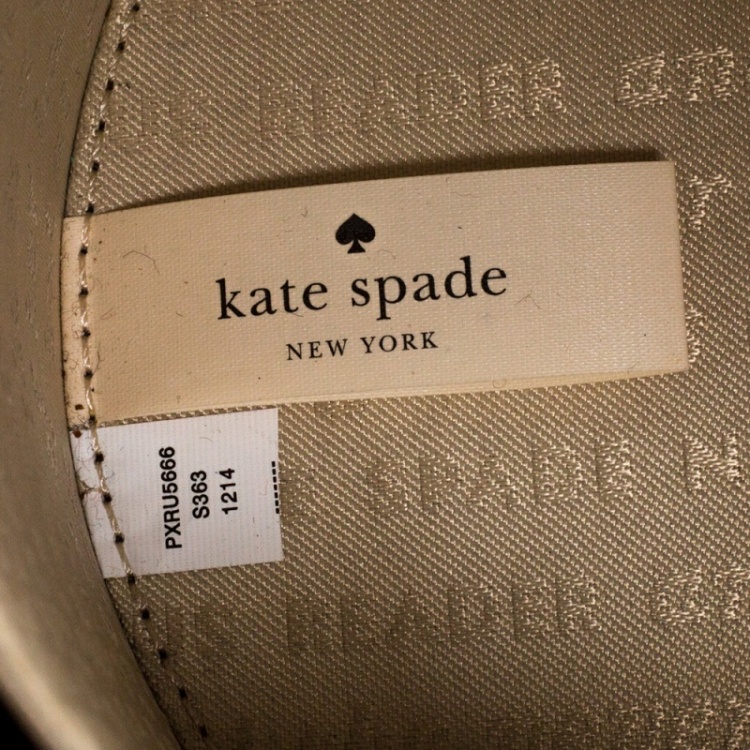 Pre Owned Kate Spade Green Leather Watering Can Bag
