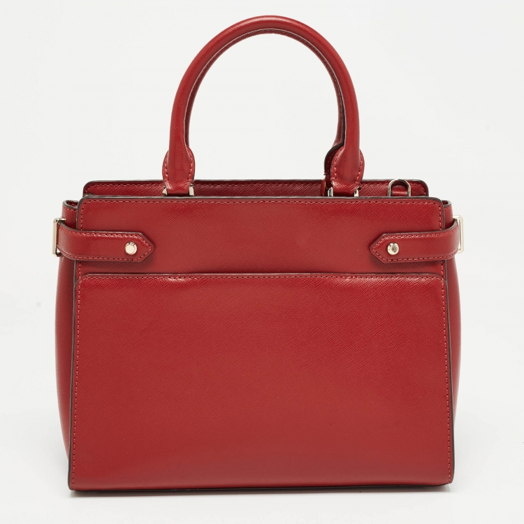 مملوكة مسبقًا Kate Spade Red Saffiano Leather Medium Staci Satchel