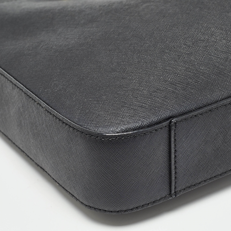 Pre Owned Kate Spade Black Leather Laptop Bag