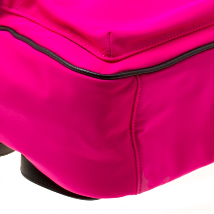 Pre Owned Kate Spade Pink Nylon Bradley Backpack