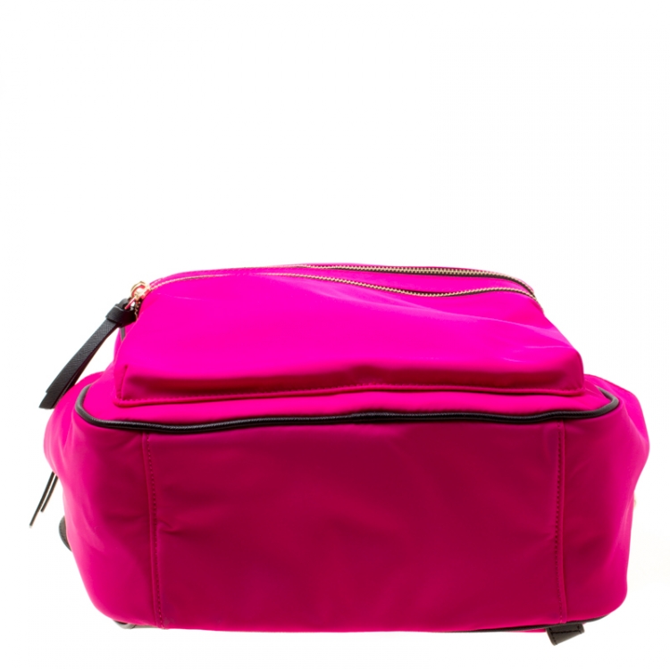 Pre Owned Kate Spade Pink Nylon Bradley Backpack