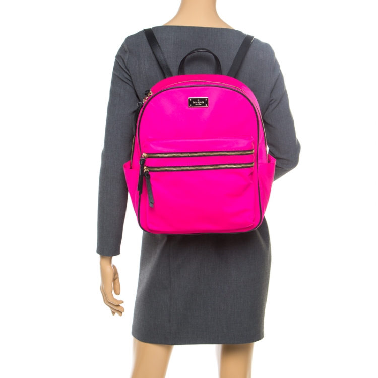 Kate Spade Pink Nylon Bradley Backpack Kate Spade | TLC