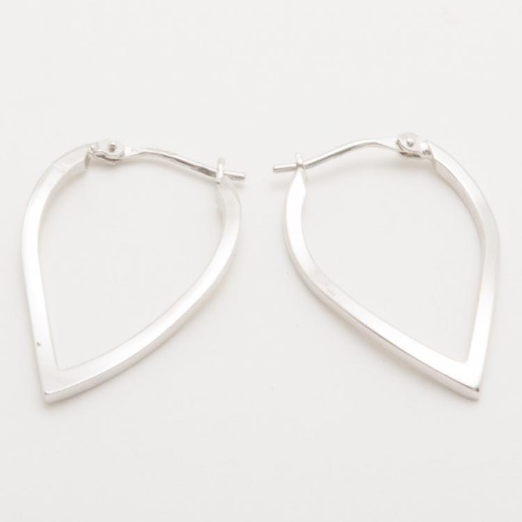 Pre Owned KENZO Aoba Silver Earrings