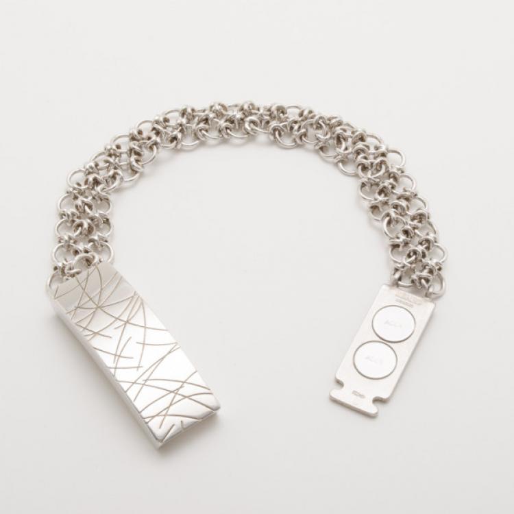 Pre Owned KENZO Silver Bracelet 