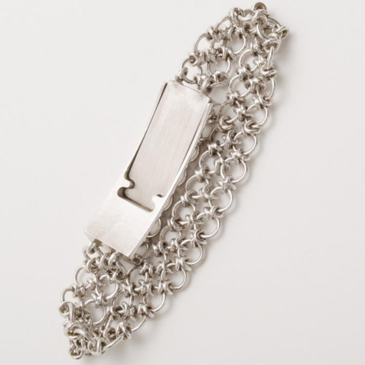 Pre Owned KENZO Silver Bracelet 