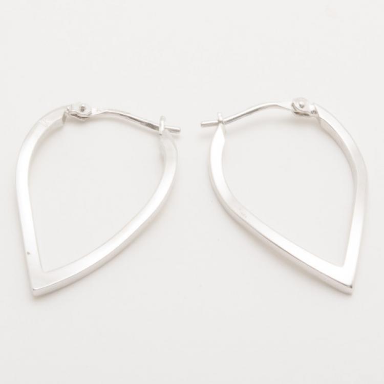 Pre Owned KENZO Aoba Silver Earrings