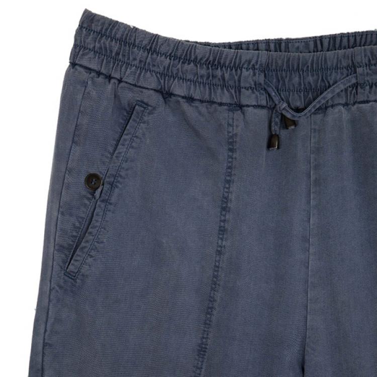 Pre Owned Kenzo Elastic Waist Pants S