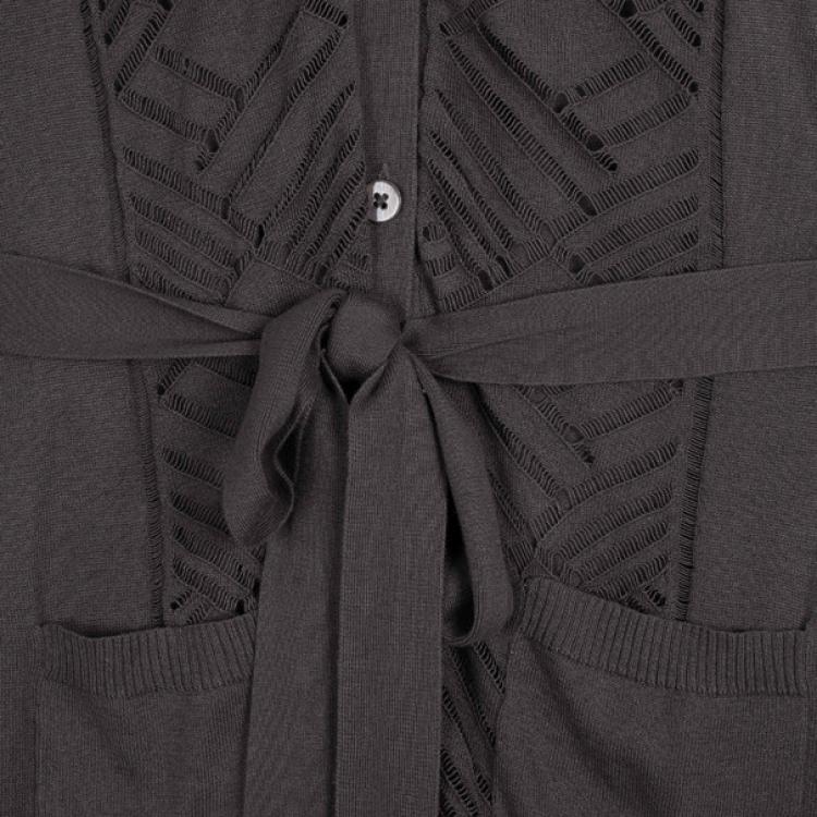 Pre Owned Kenzo Button Down Knit Cardigan L
