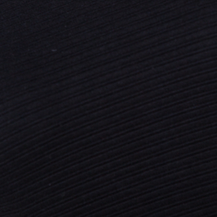 Pre Owned Kenzo Black Rib Knit Drop Waist Backless Dress S