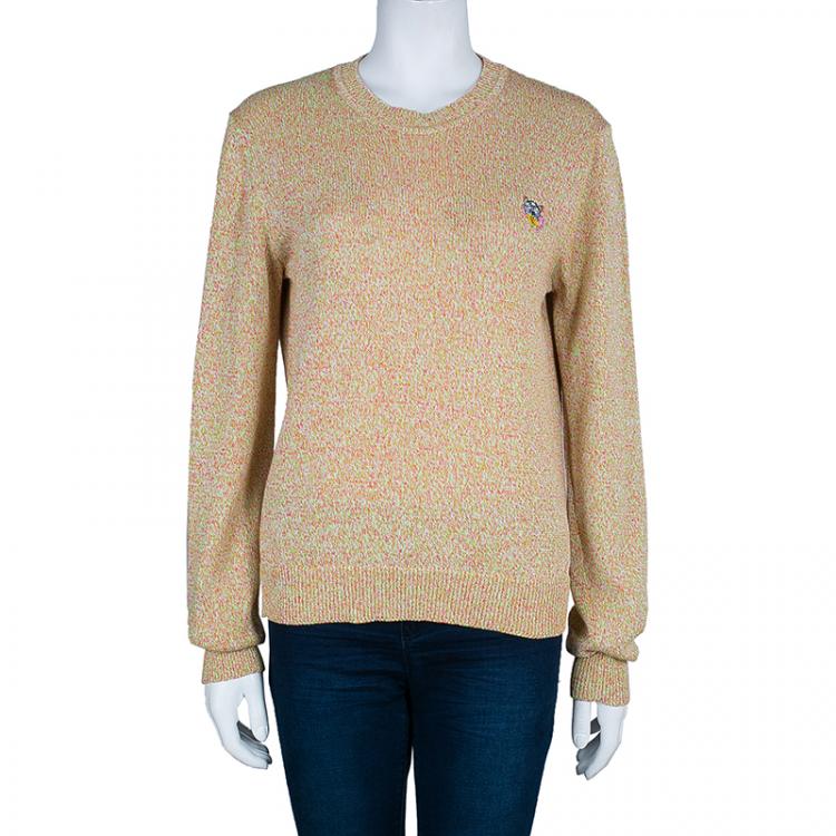مملوكة مسبقًا Kenzo Knit Pullover Top L