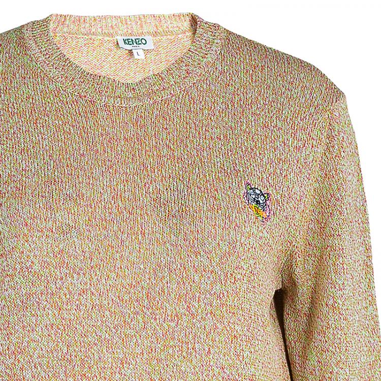 مملوكة مسبقًا Kenzo Knit Pullover Top L