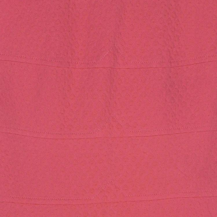 Pre Owned Kenzo Pink Drop Waist Panel Dress S