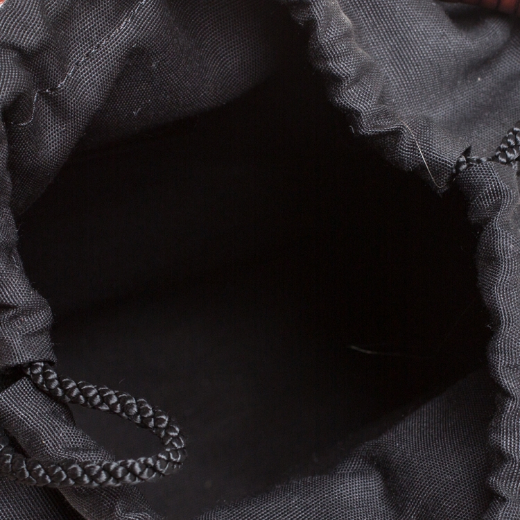 Pre Owned Kenzo Black Patent Leather Pagodon Bucket Bag