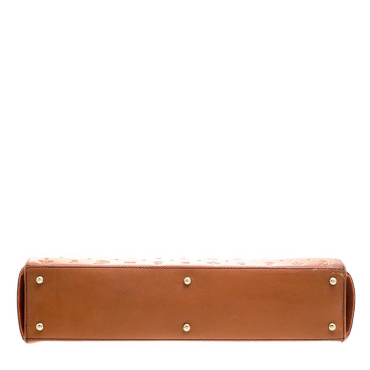 Pre Owned Lancel Brown Leather Dalisecret Bag