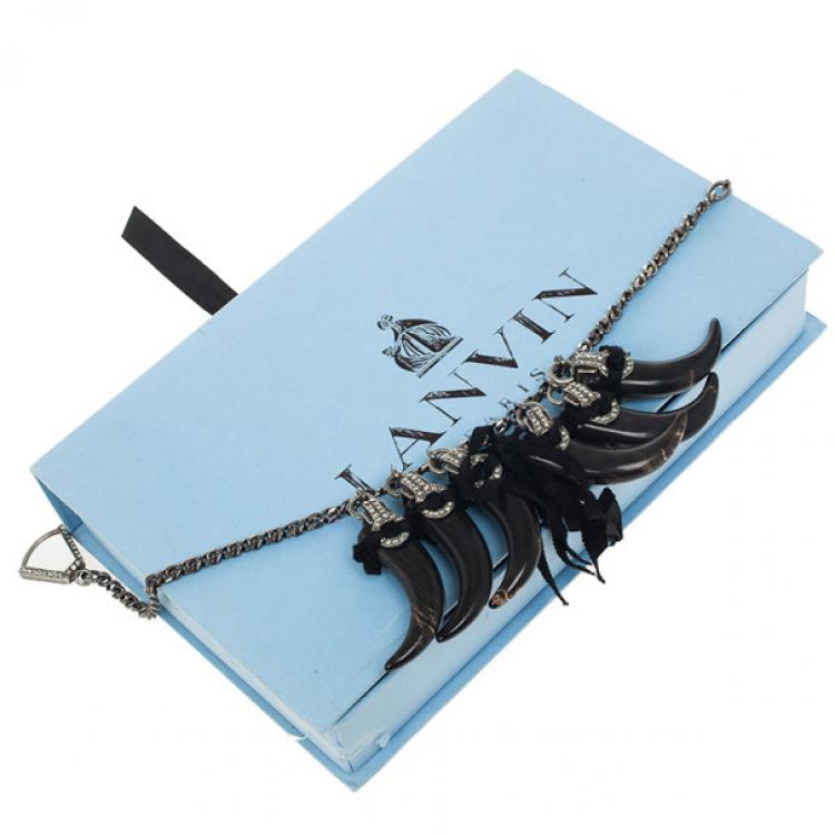 Pre Owned Lanvin Horn Necklace