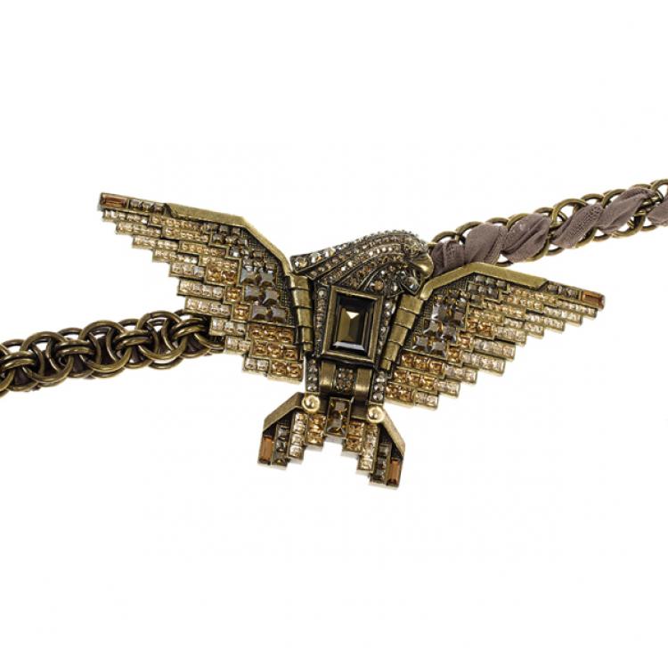 Pre Owned Lanvin Eagle Necklace
