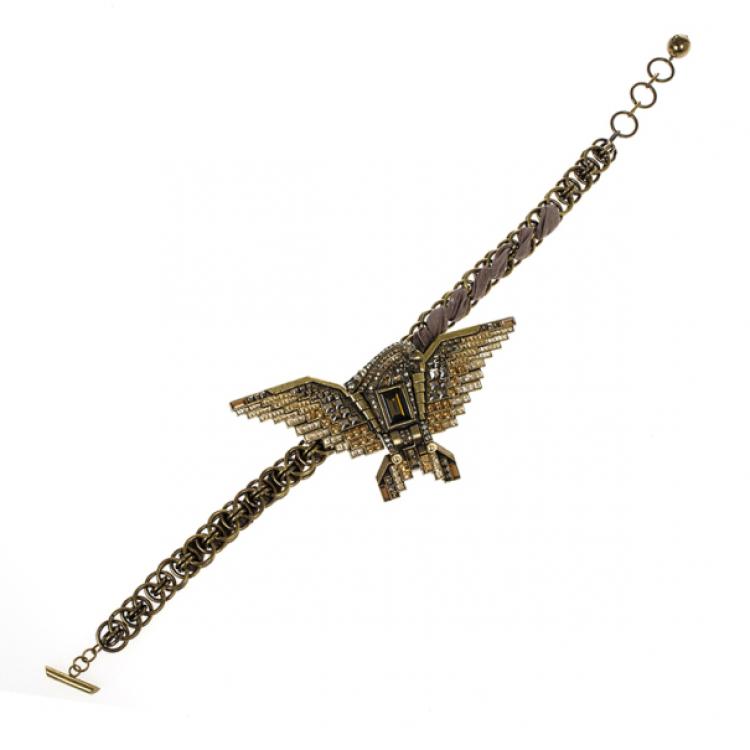 Pre Owned Lanvin Eagle Necklace