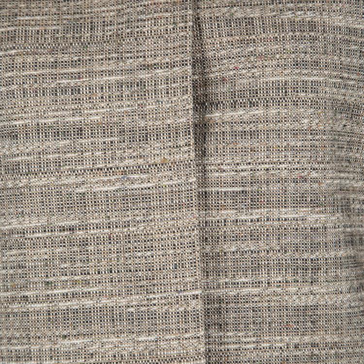Pre Owned Lanvin Vintage Brown Textured Jacket M