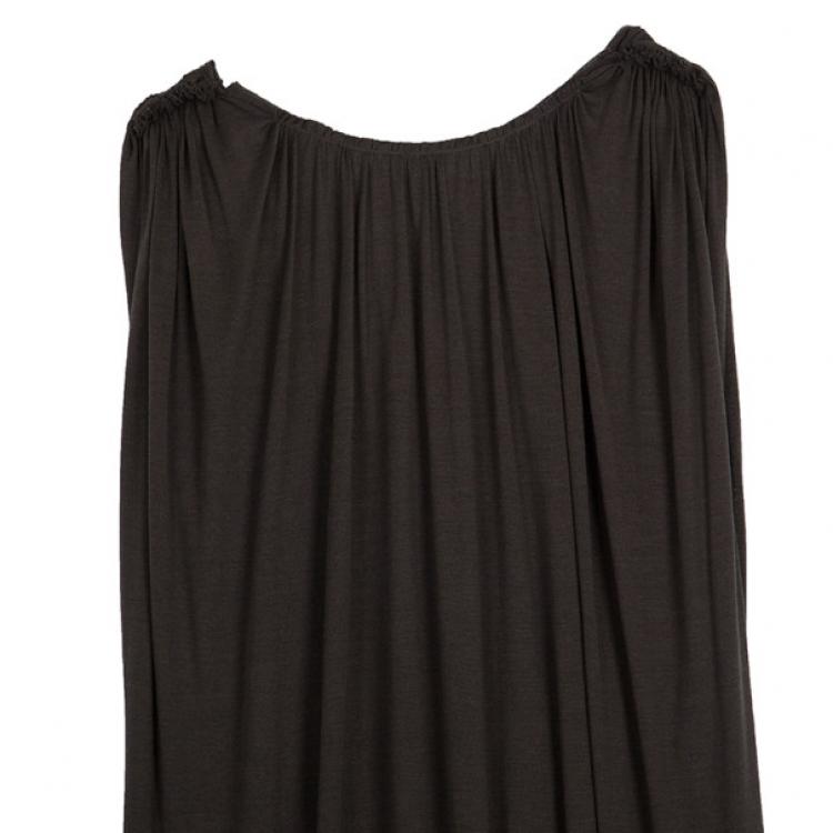 Pre Owned Lanvin Draped Dress L