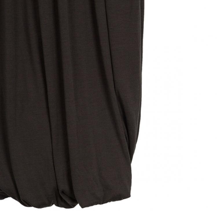 Pre Owned Lanvin Draped Dress L