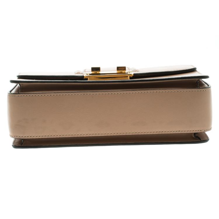 Pre Owned Lanvin Beige Leather Small Jiji Shoulder Bag