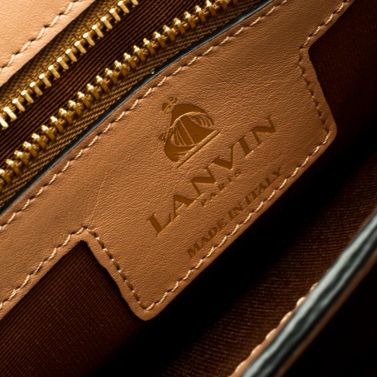 Pre Owned Lanvin Beige Leather Small Jiji Shoulder Bag