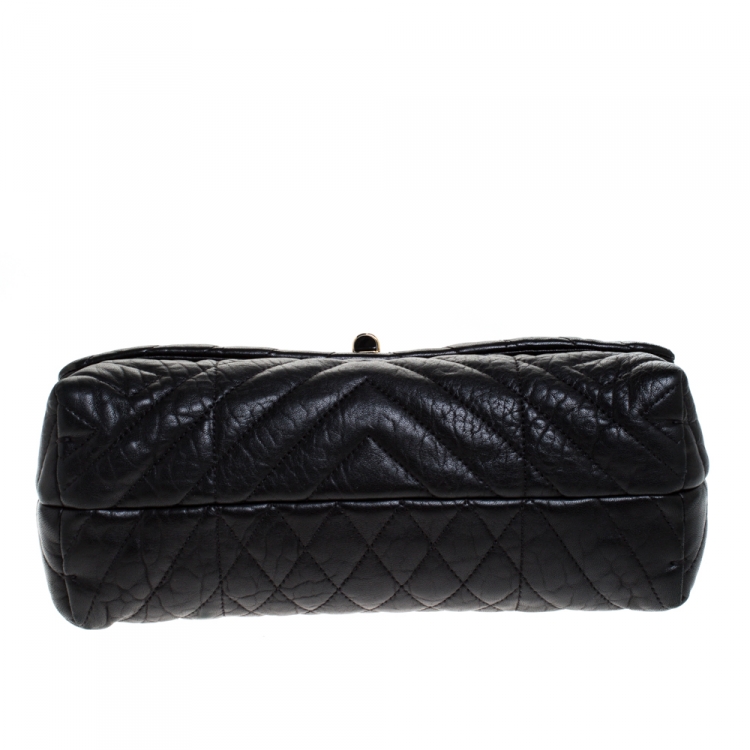 Pre Owned Lanvin Black Quilted Leather Medium Happy Shoulder Bag