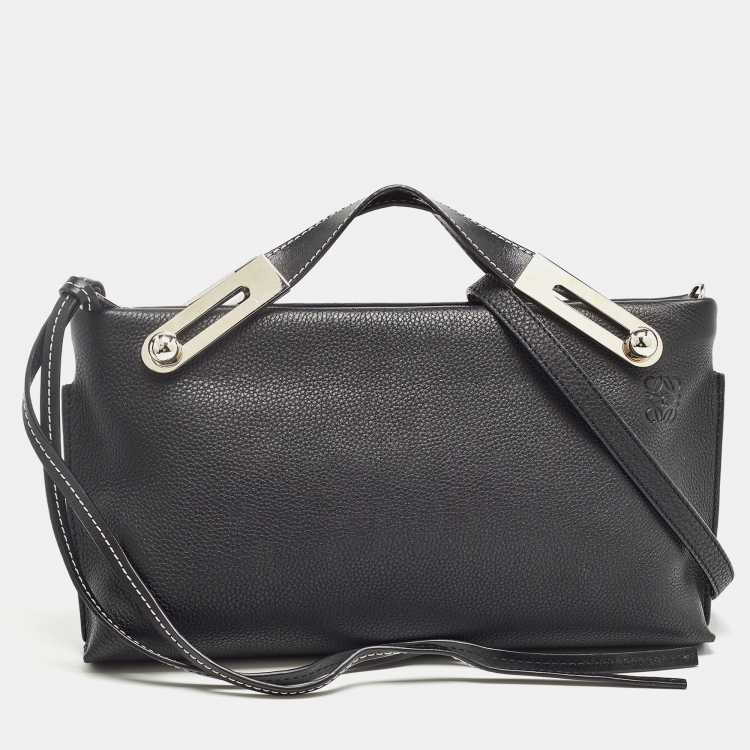 Loewe Black Leather Small Missy Shoulder Bag Loewe The Luxury Closet