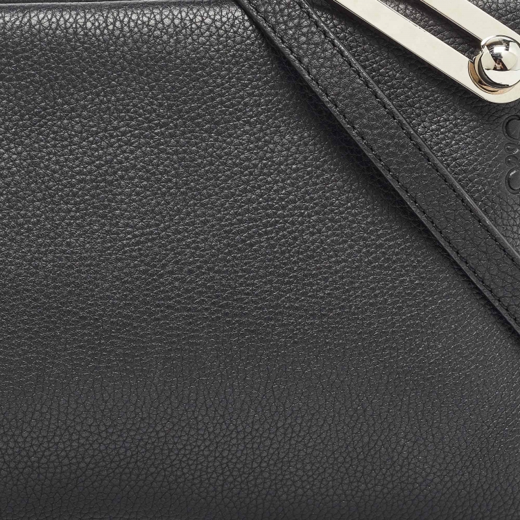 مملوكة مسبقًا Loewe Black Leather Small Missy Shoulder Bag